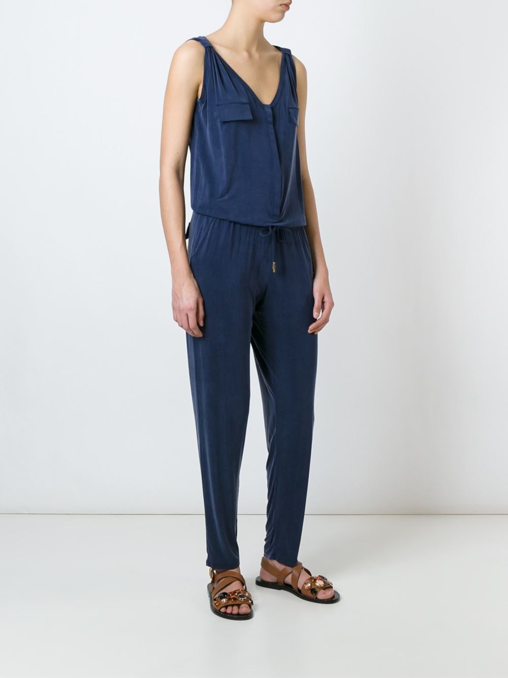 drawstring jumpsuit