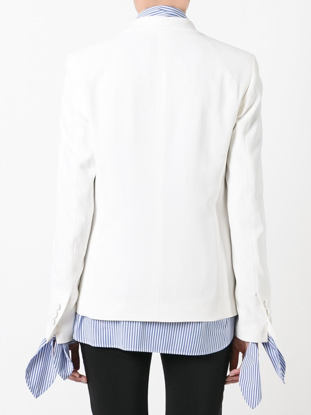 single button blazer