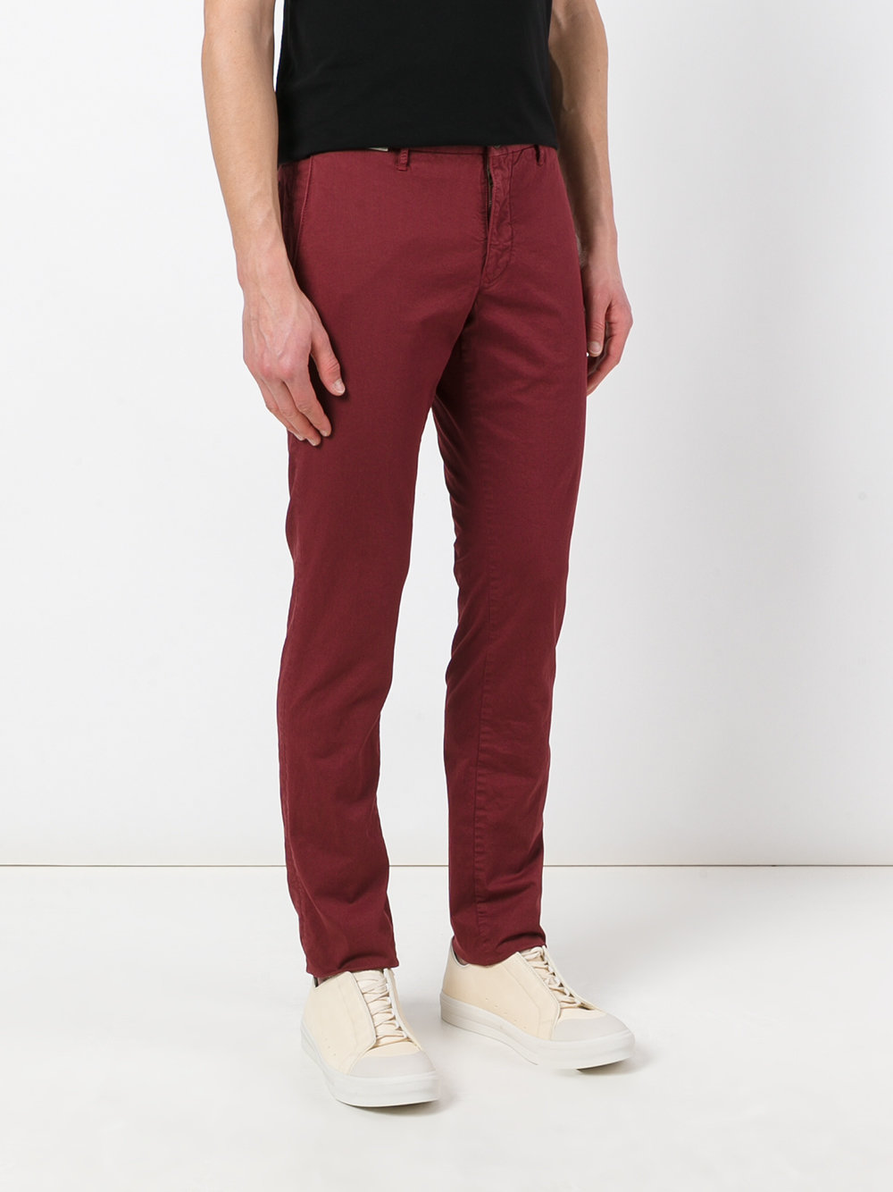 slim-fit chinos