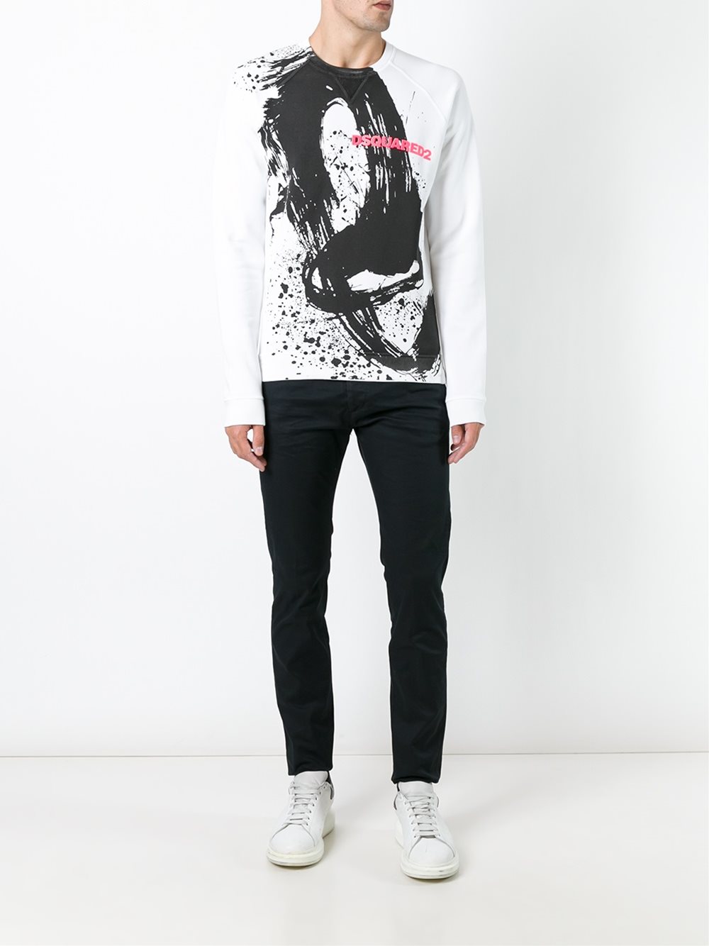 paint stroke sweatshirt