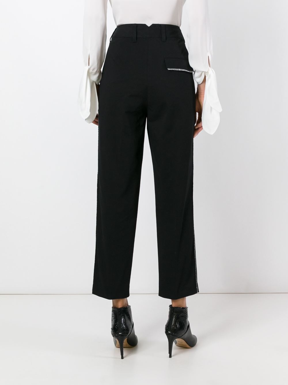 cropped trousers