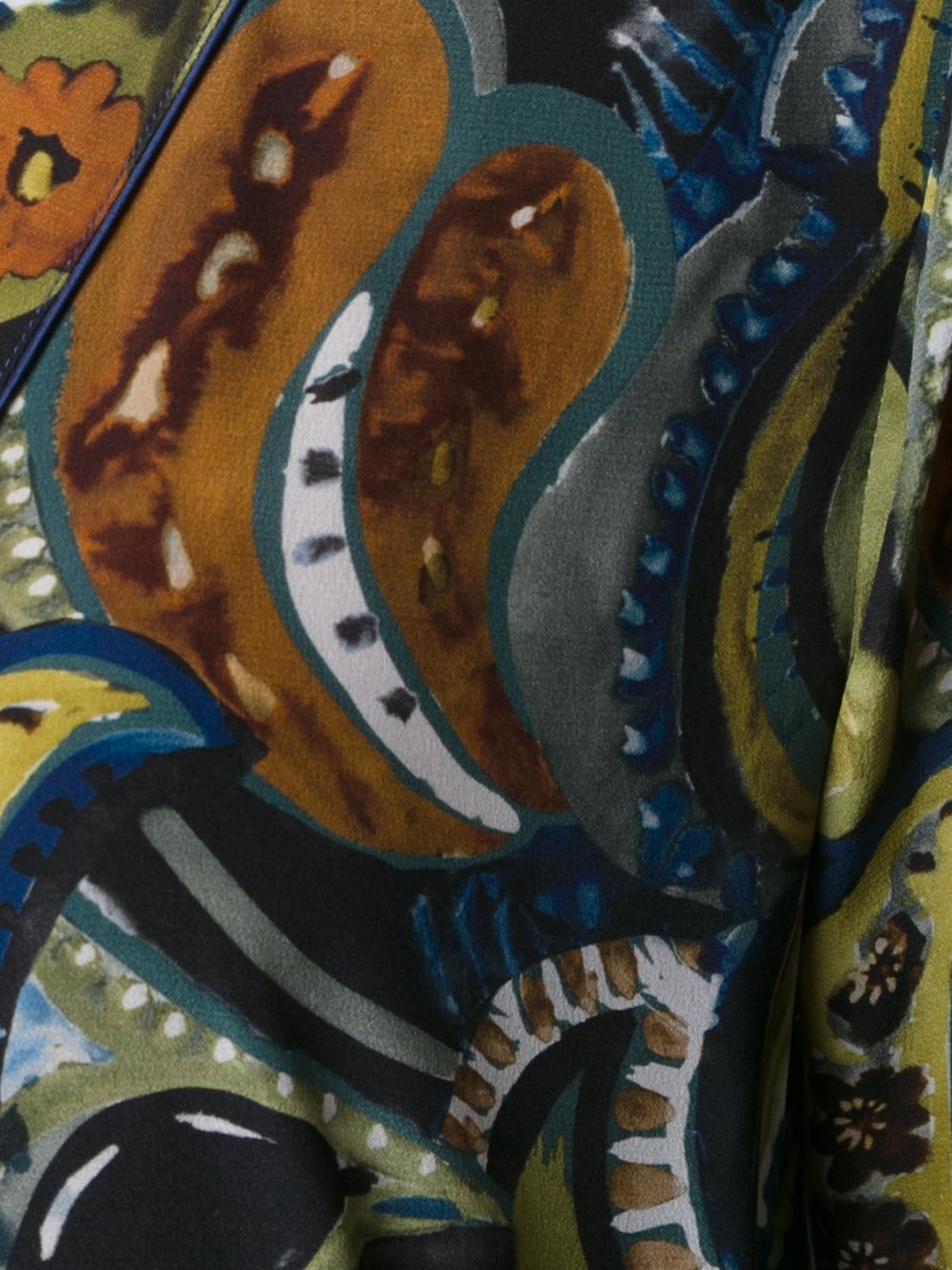 paisley print blouse