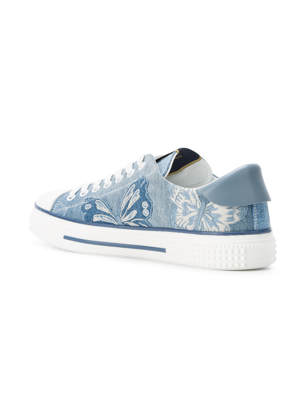 Valentino Garavani butterfly appliqué sneakers