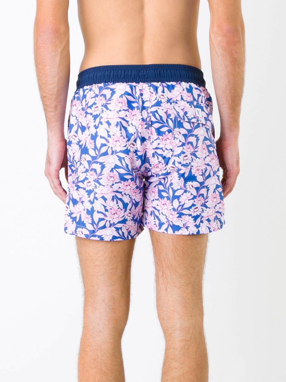'Core Range' printed swim shorts