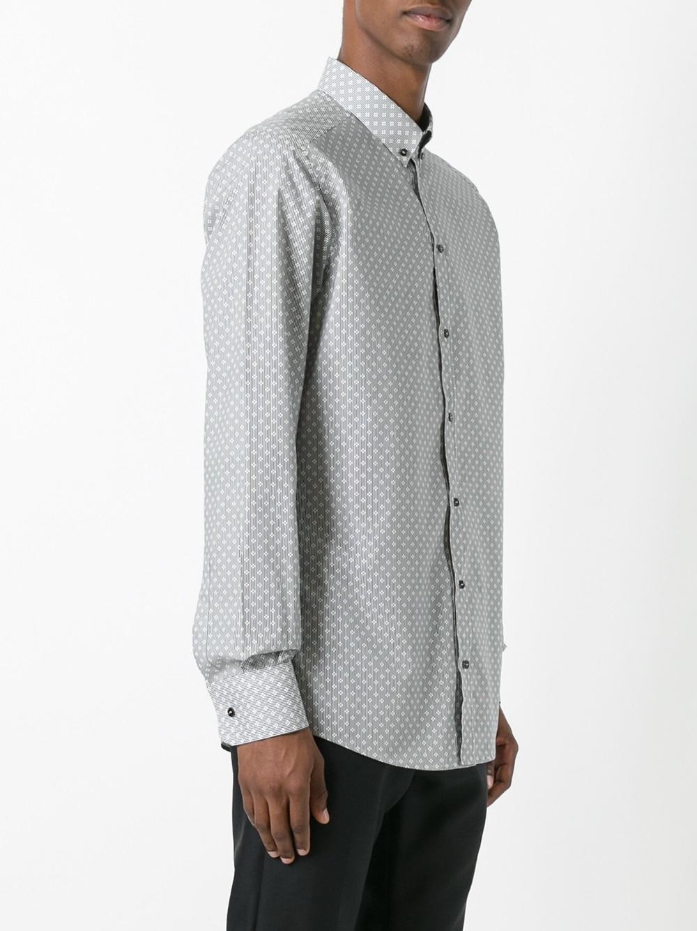 patterned shirt