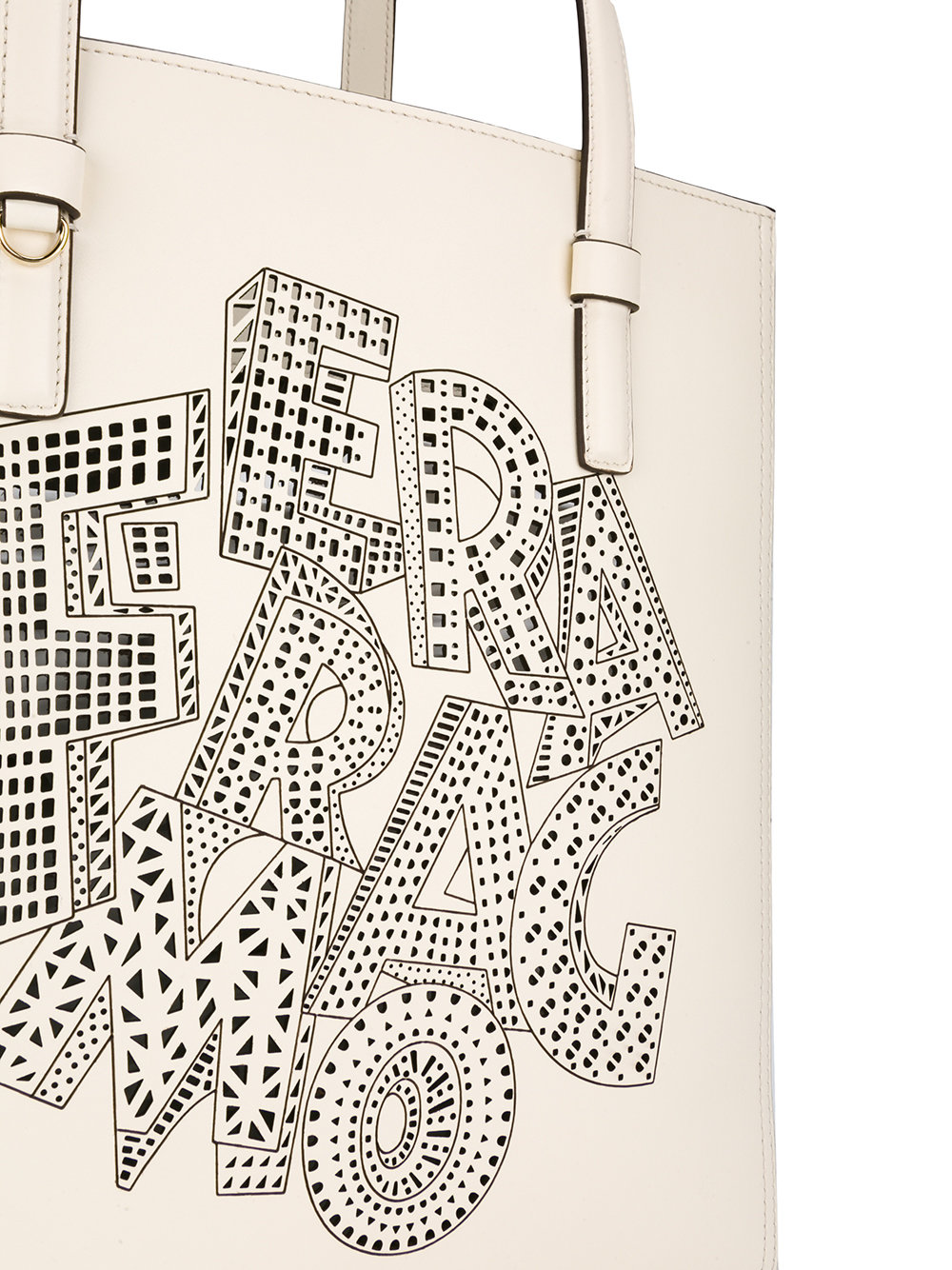 cut-out detail tote