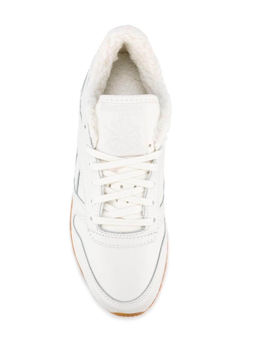 Classic Leather Sherpa sneakers 