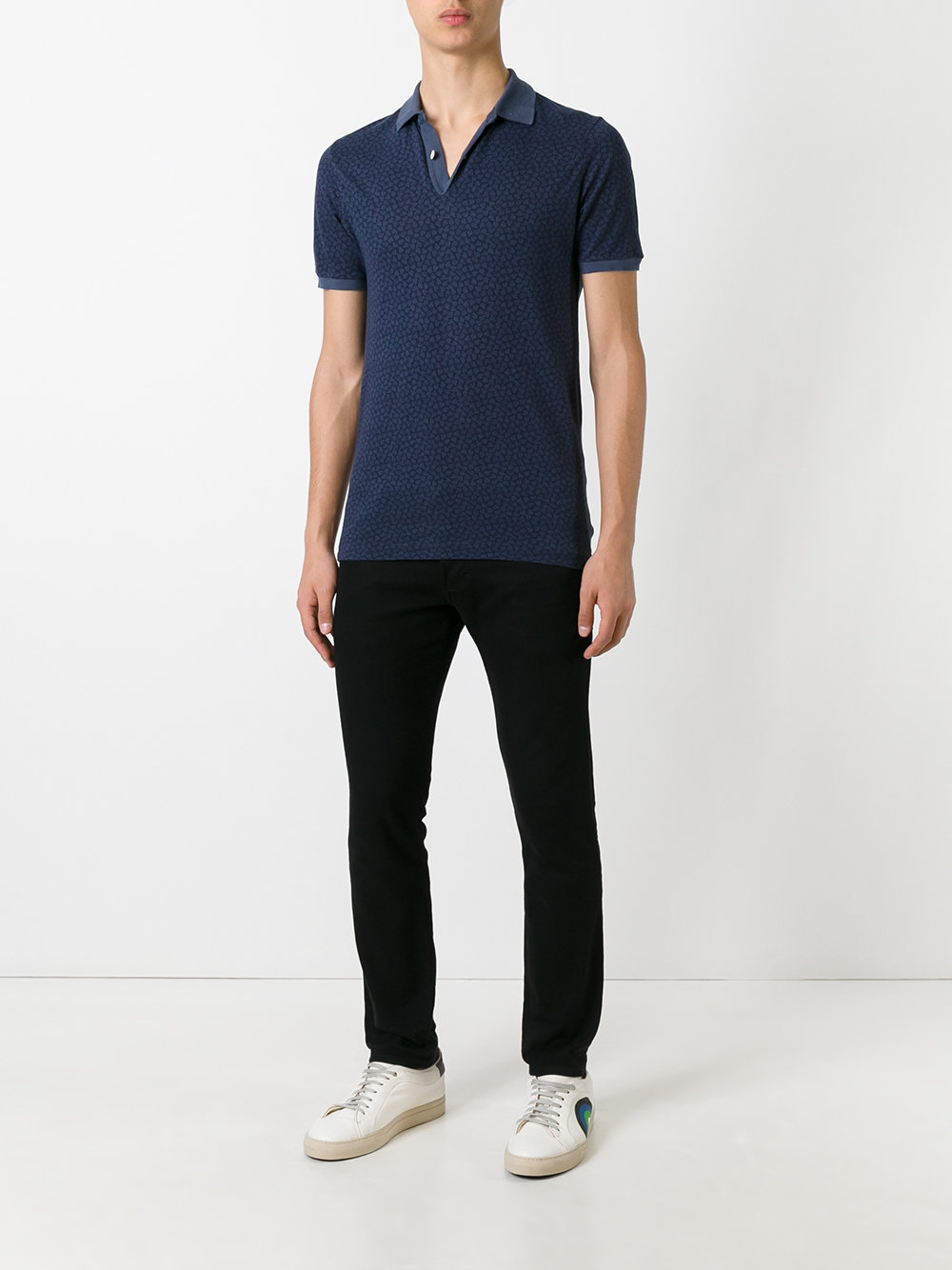 floral polo shirt 