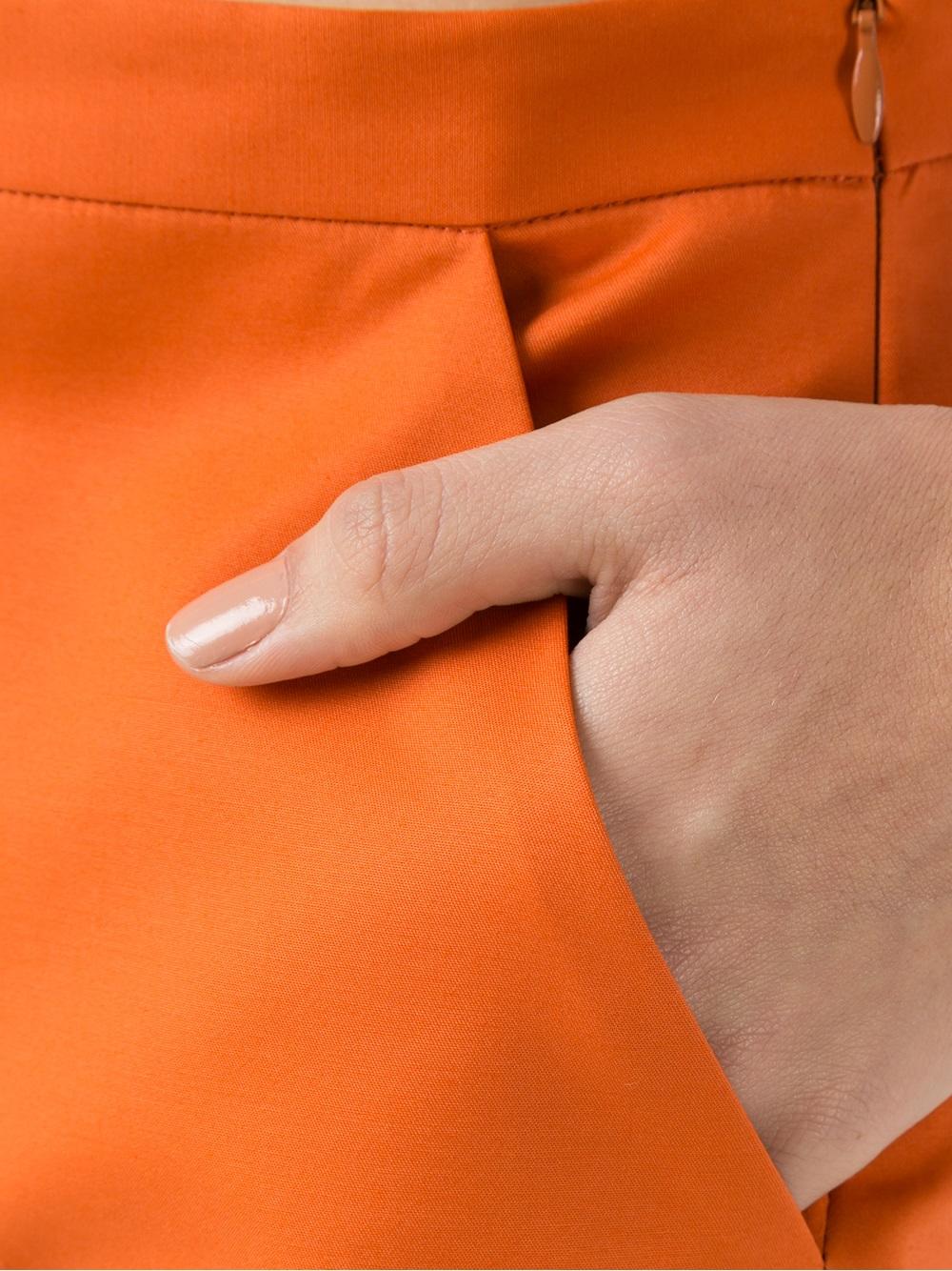 high-waisted culottes