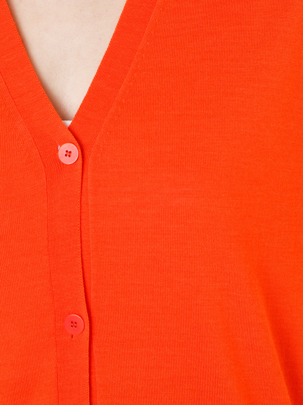 sleeveless cardigan