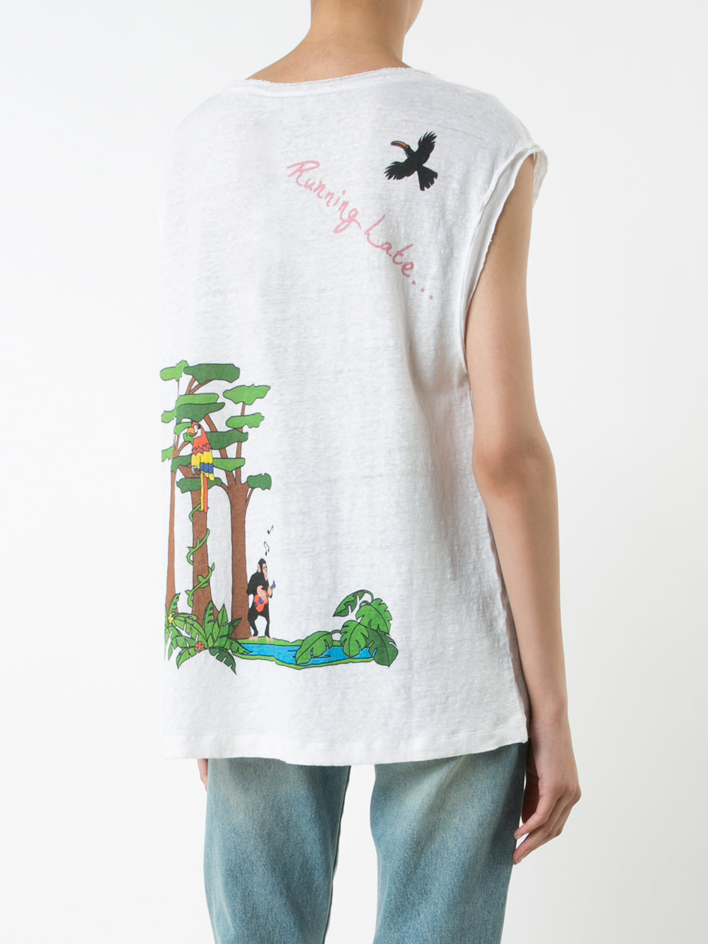 palm-tree tank top