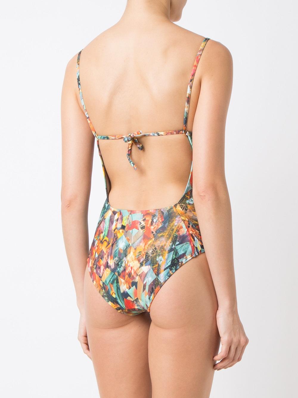 printed swimsuit