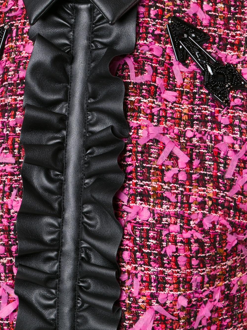 bouclé knit dress