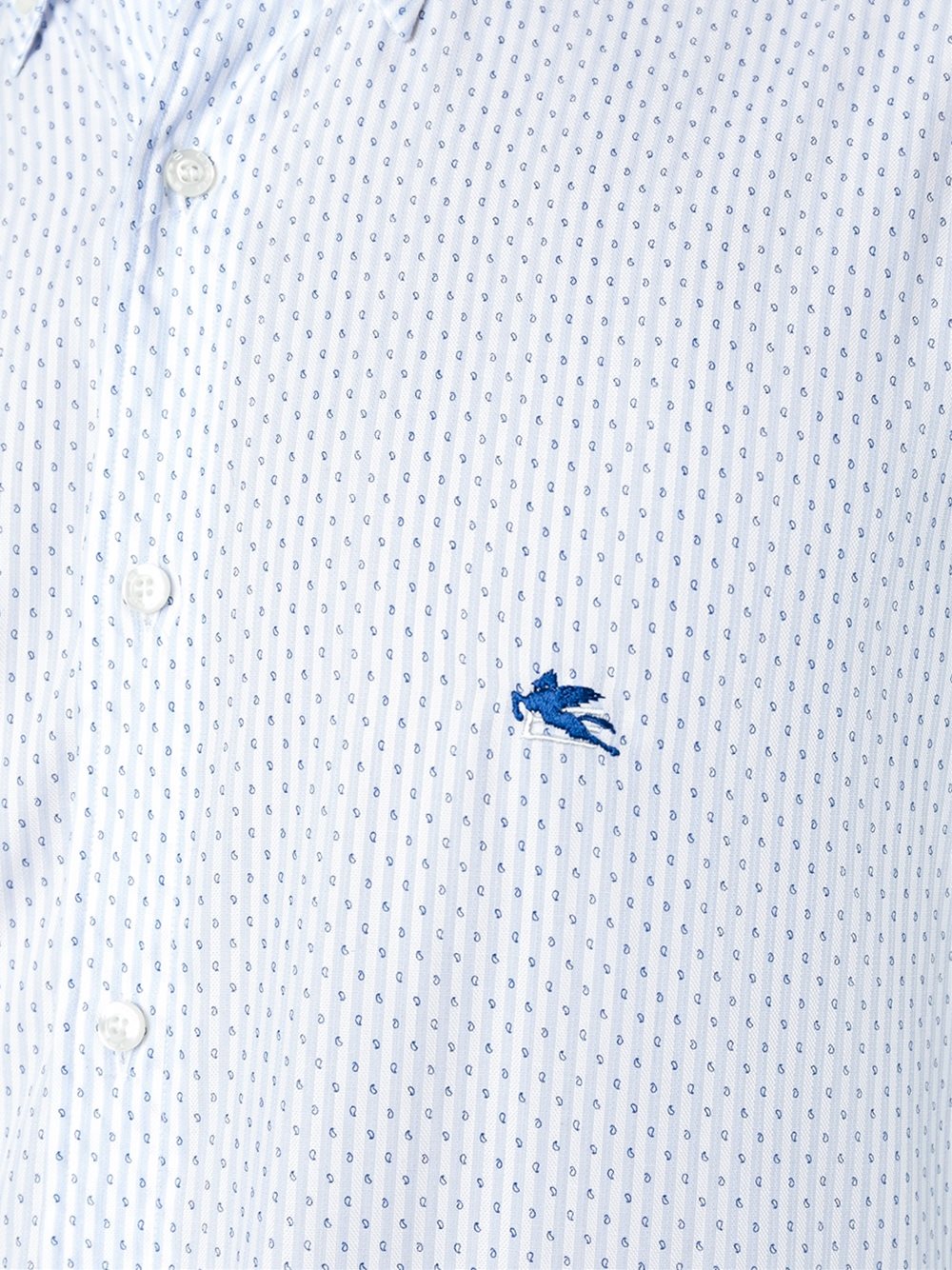 micro print button down shirt