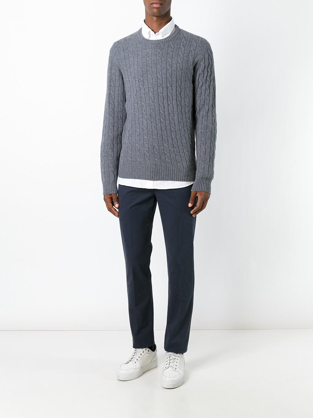 cable knit jumper