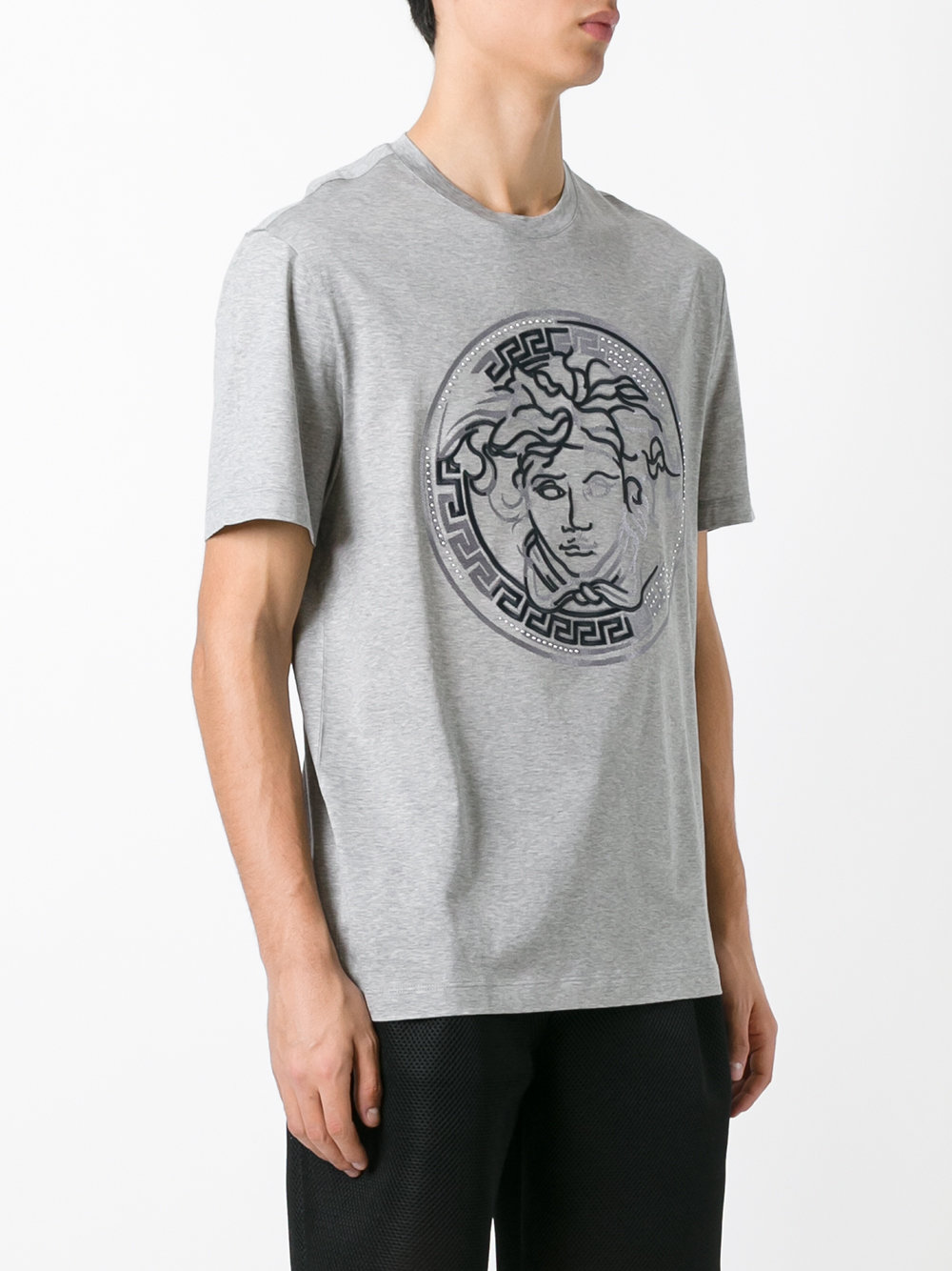 Medusa embroidered T-shirt