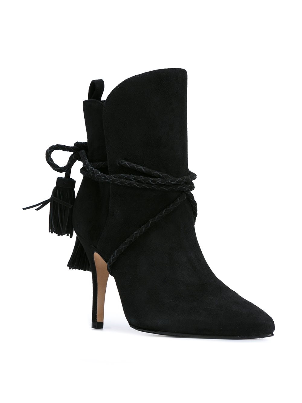 tassel detailing ankle boots