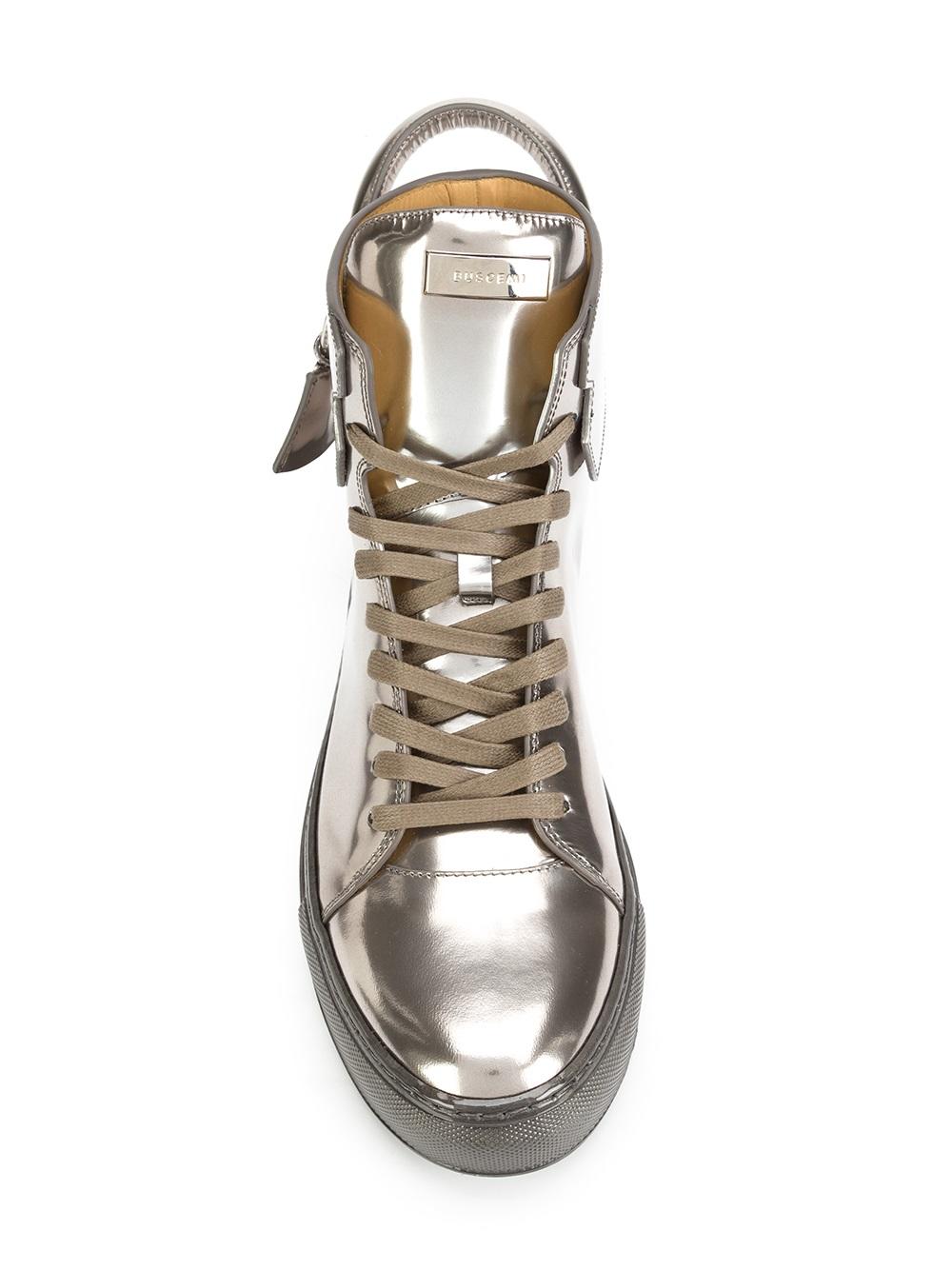 '125mm' Metallic sneakers