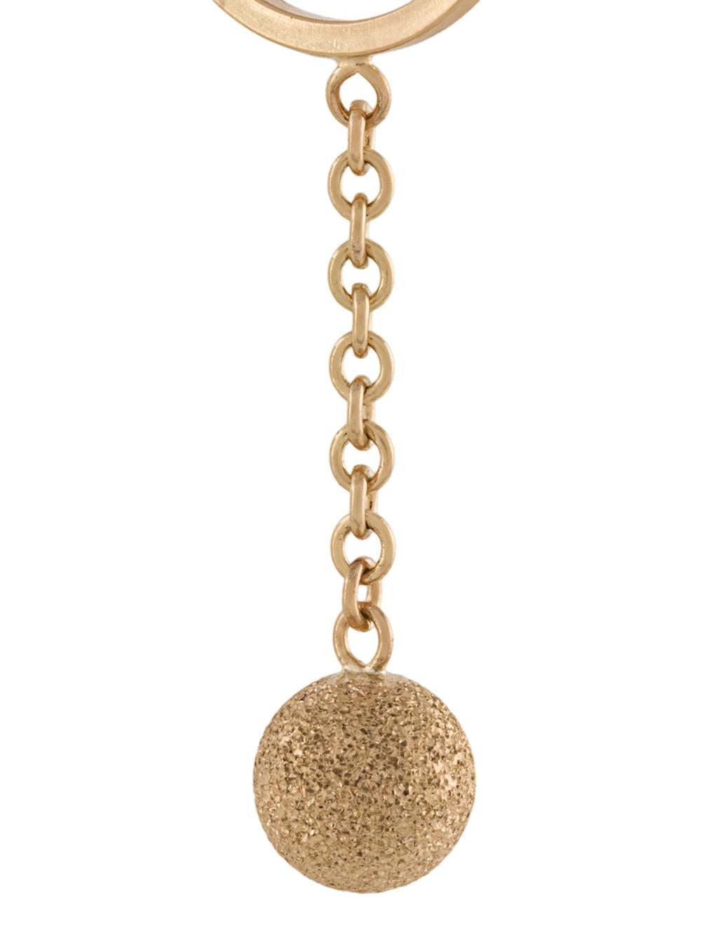 Gold Dust drop earrings