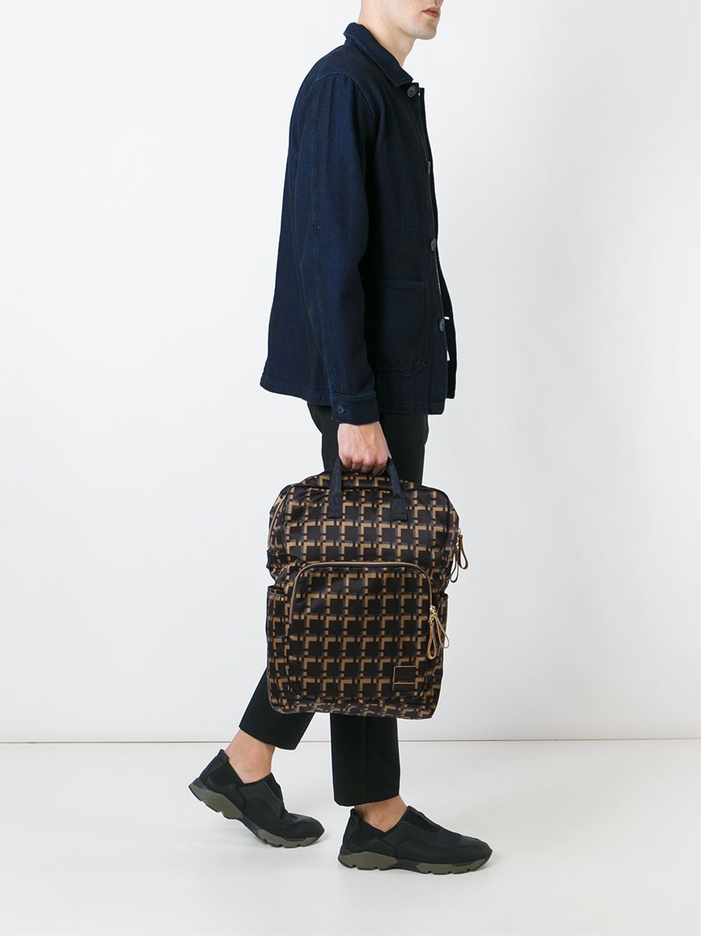 Marni x Porter 格纹背包