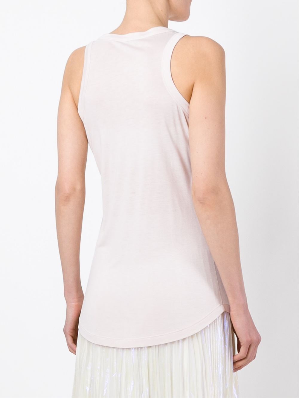 chest pocket tank top