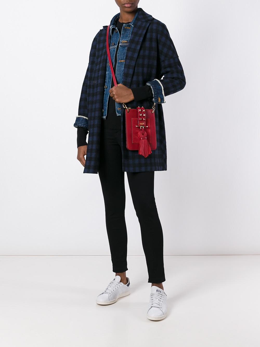 tassel detailing crossbody bag