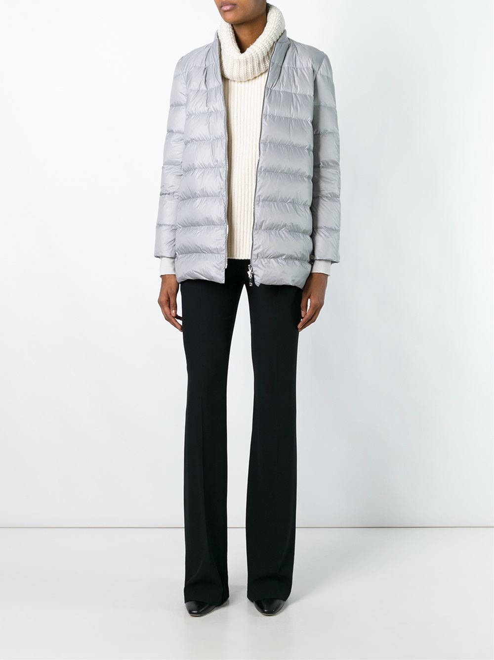zipped jacket