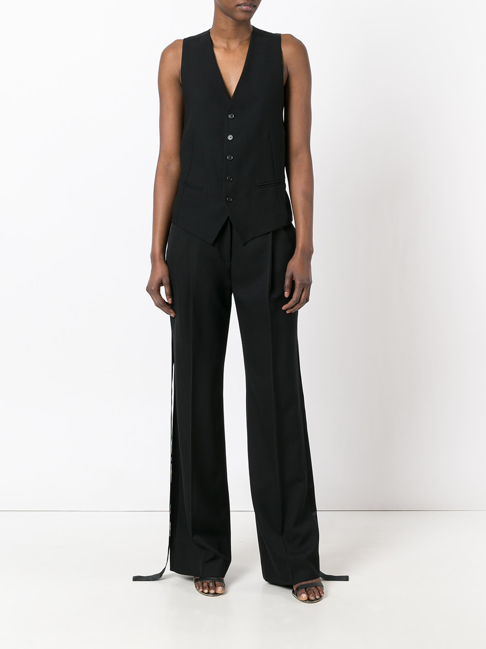 single-breasted waistcoat