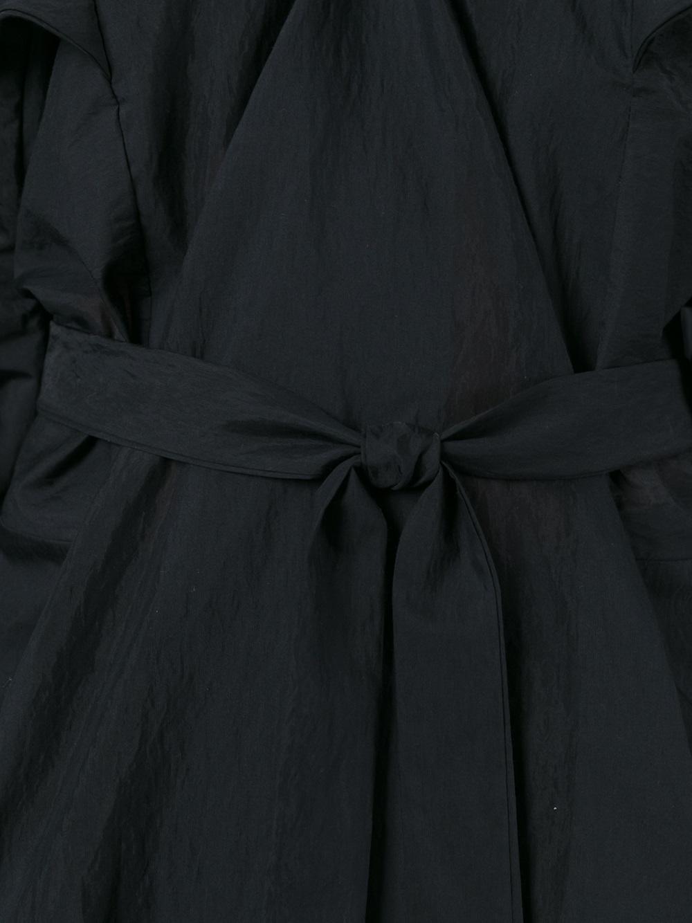 asymmetric V-neck dress