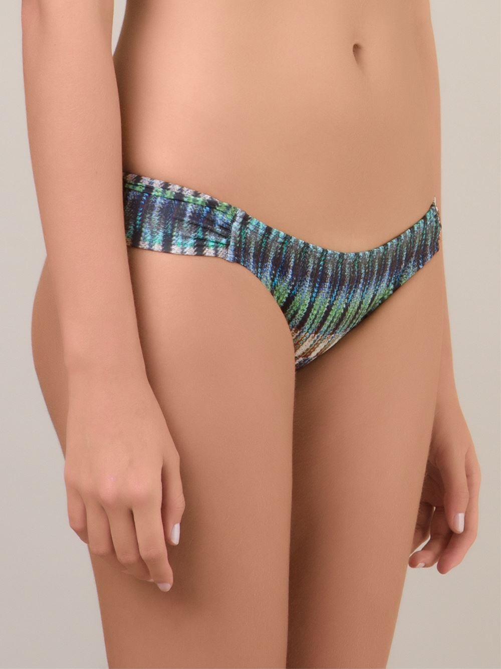 printed bikini bottoms