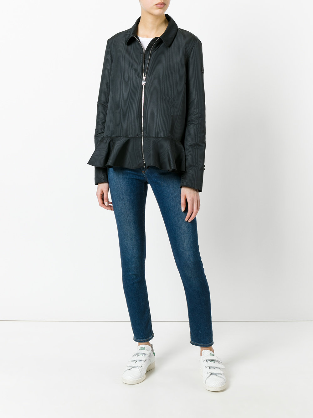 peplum hem jacket
