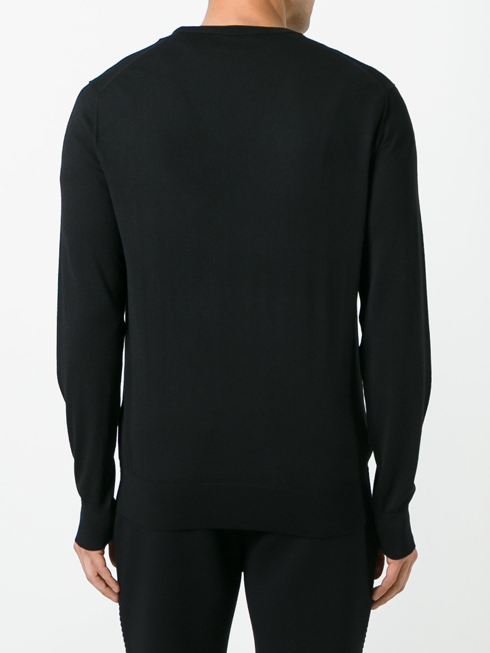 bee & crown embroidered jumper