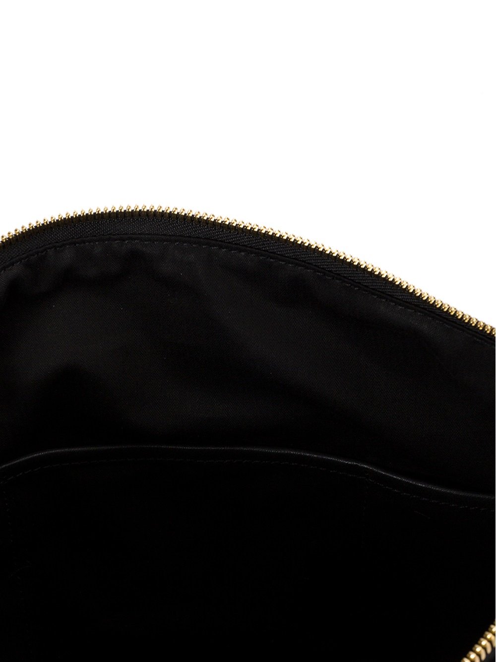 top zip clutch