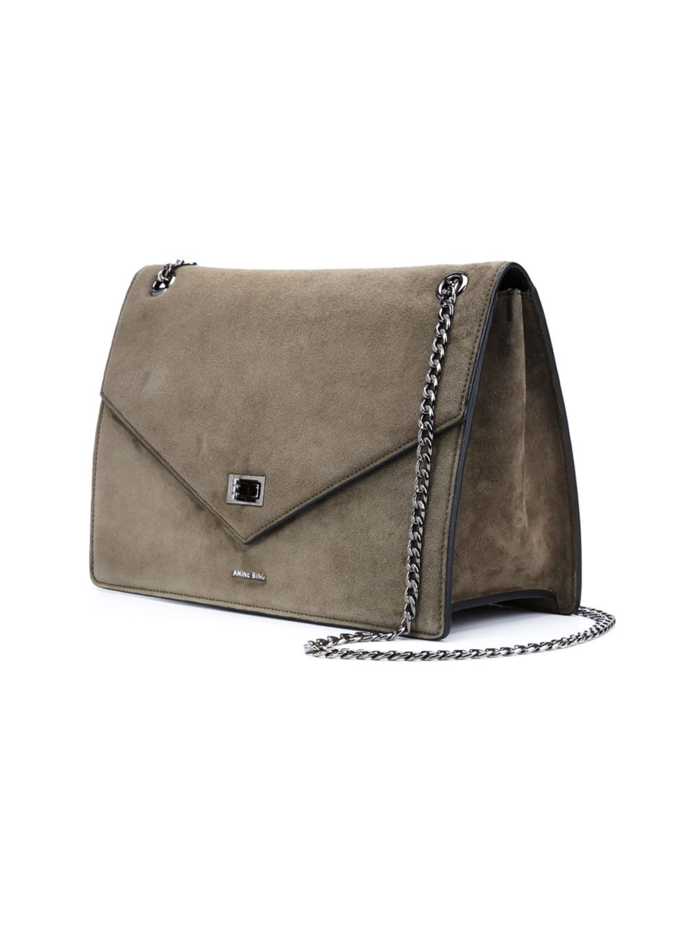 'Kensington'中号单肩包