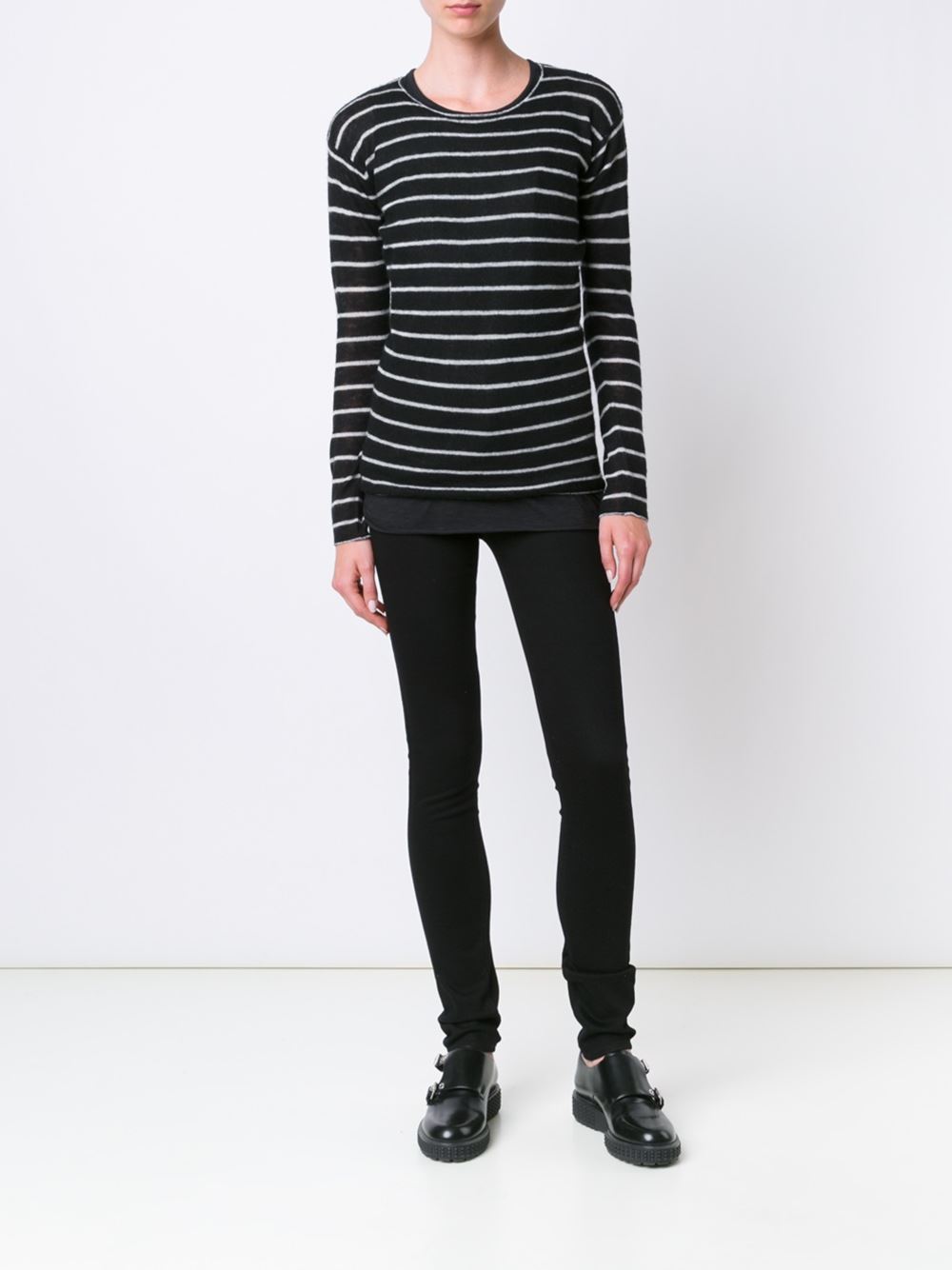 striped top