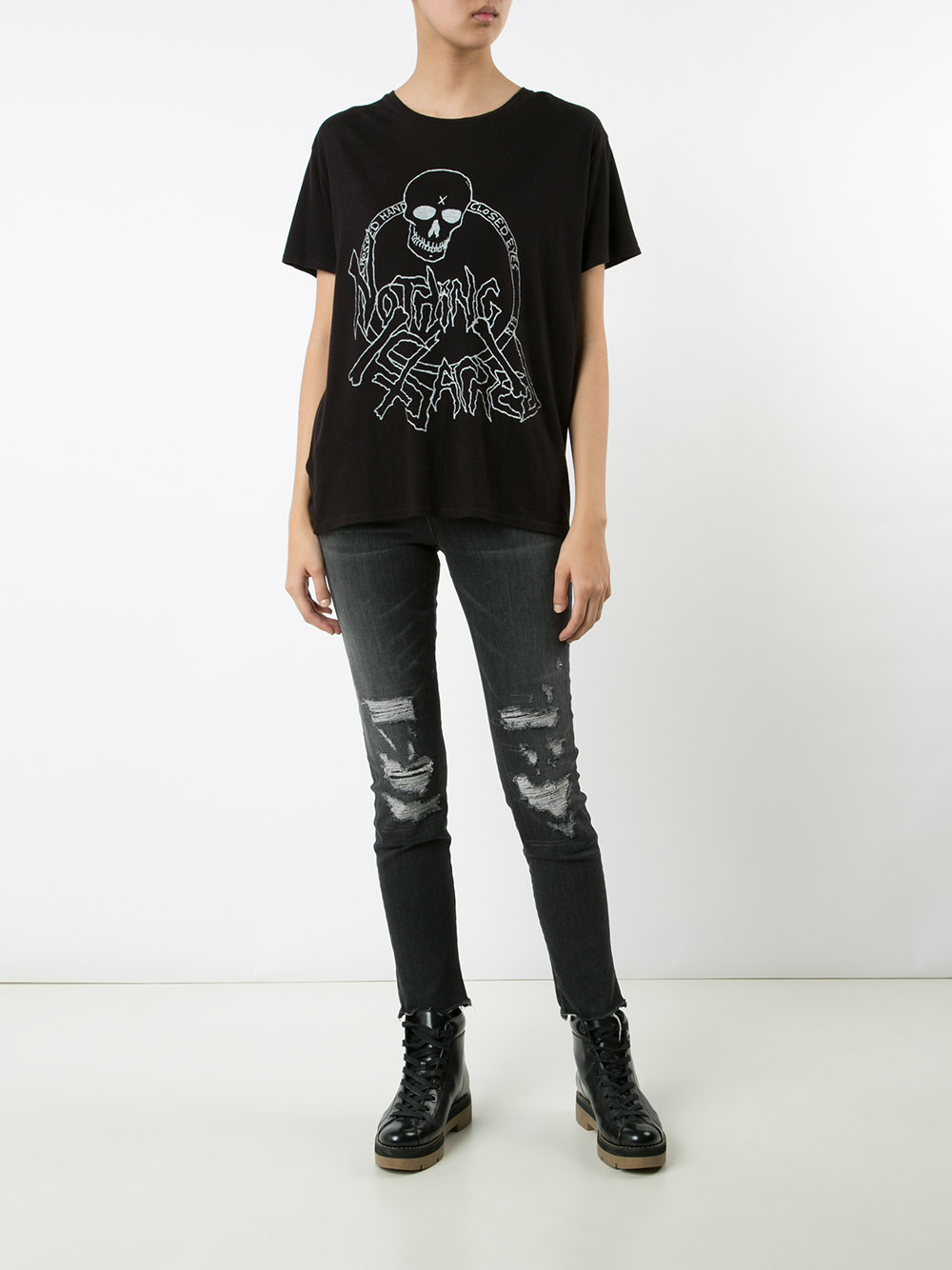 Eyes printed T-shirt 