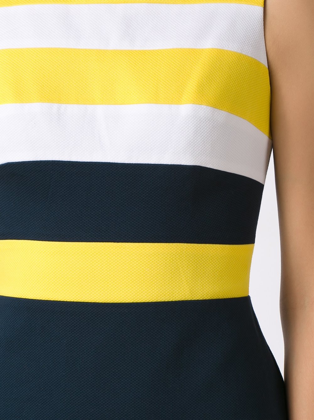 striped shift dress