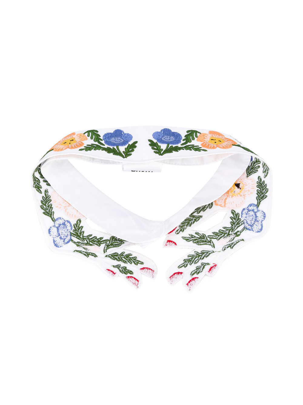 floral hand collar