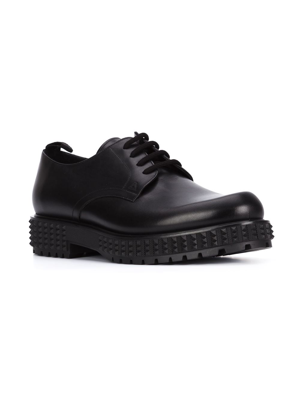 'Rockstud'系带鞋