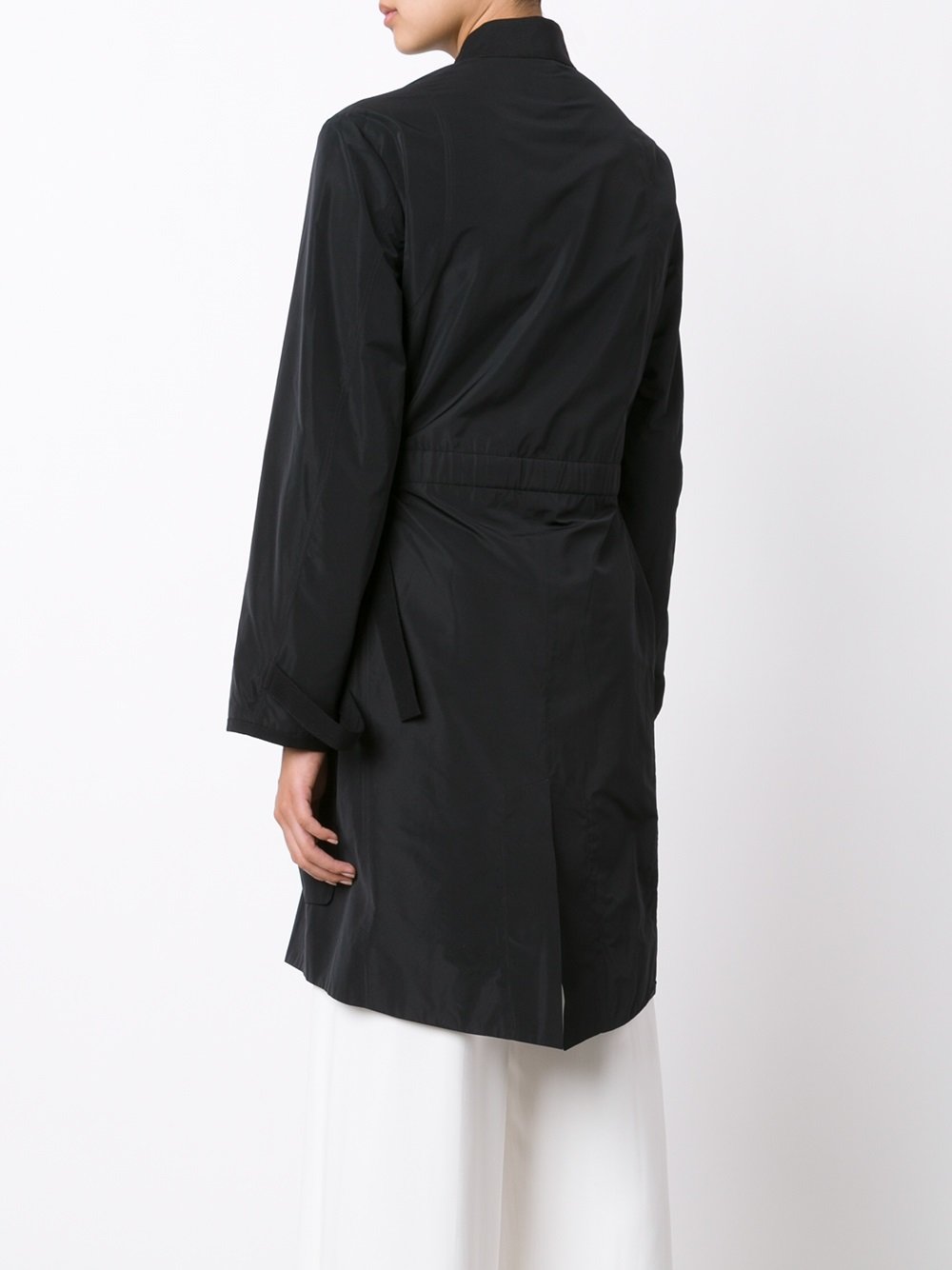 oversized flap pockets coat