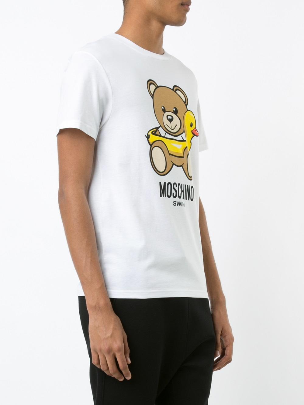 teddy and duck T-shirt