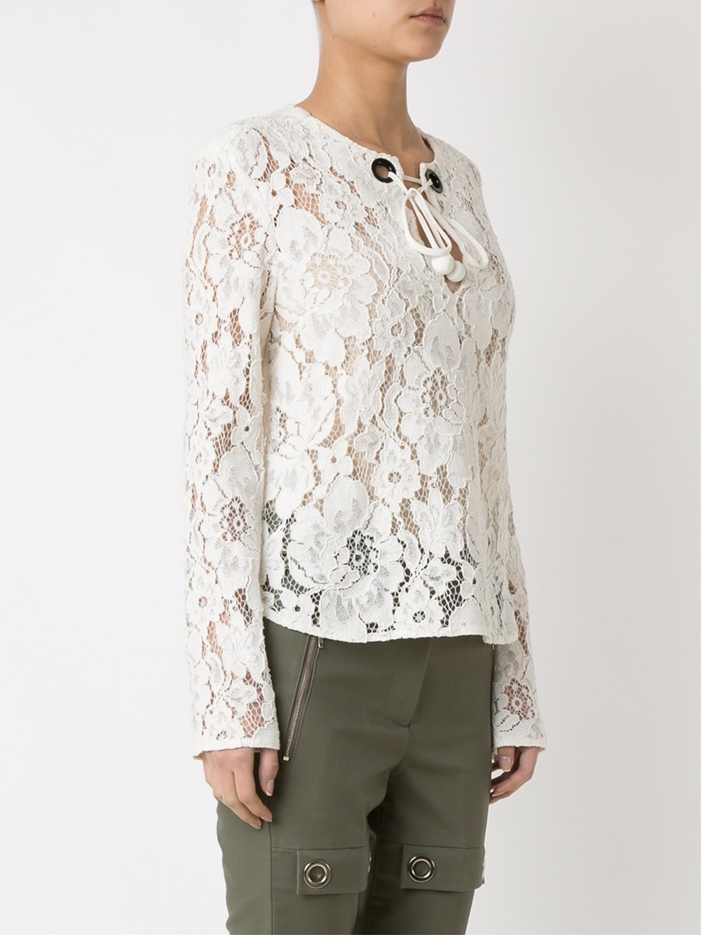 lace blouse