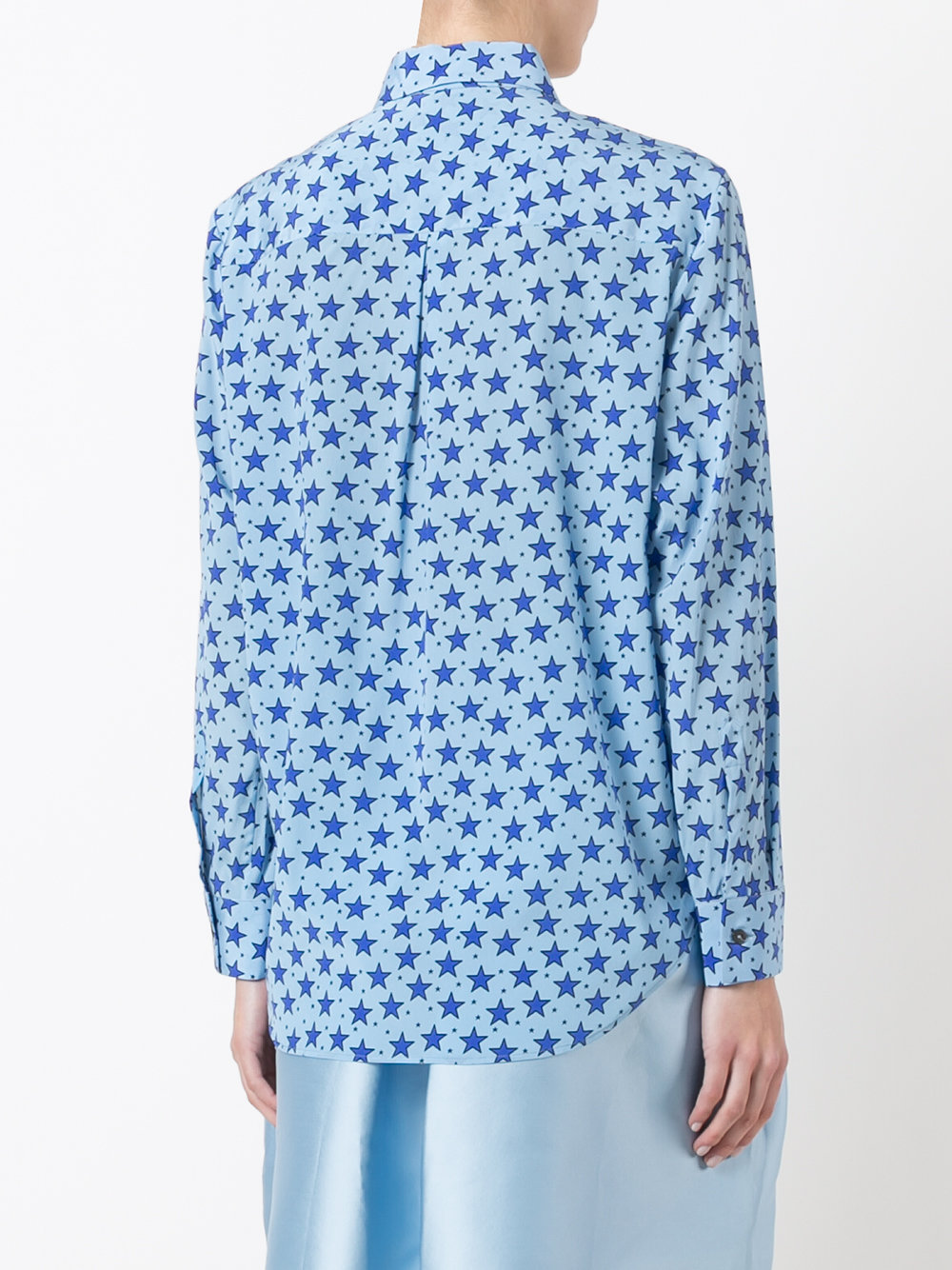 star patterned shirt