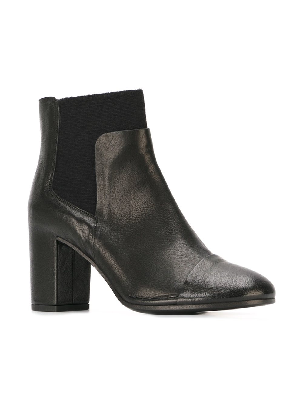 chunky heel ankle boots 