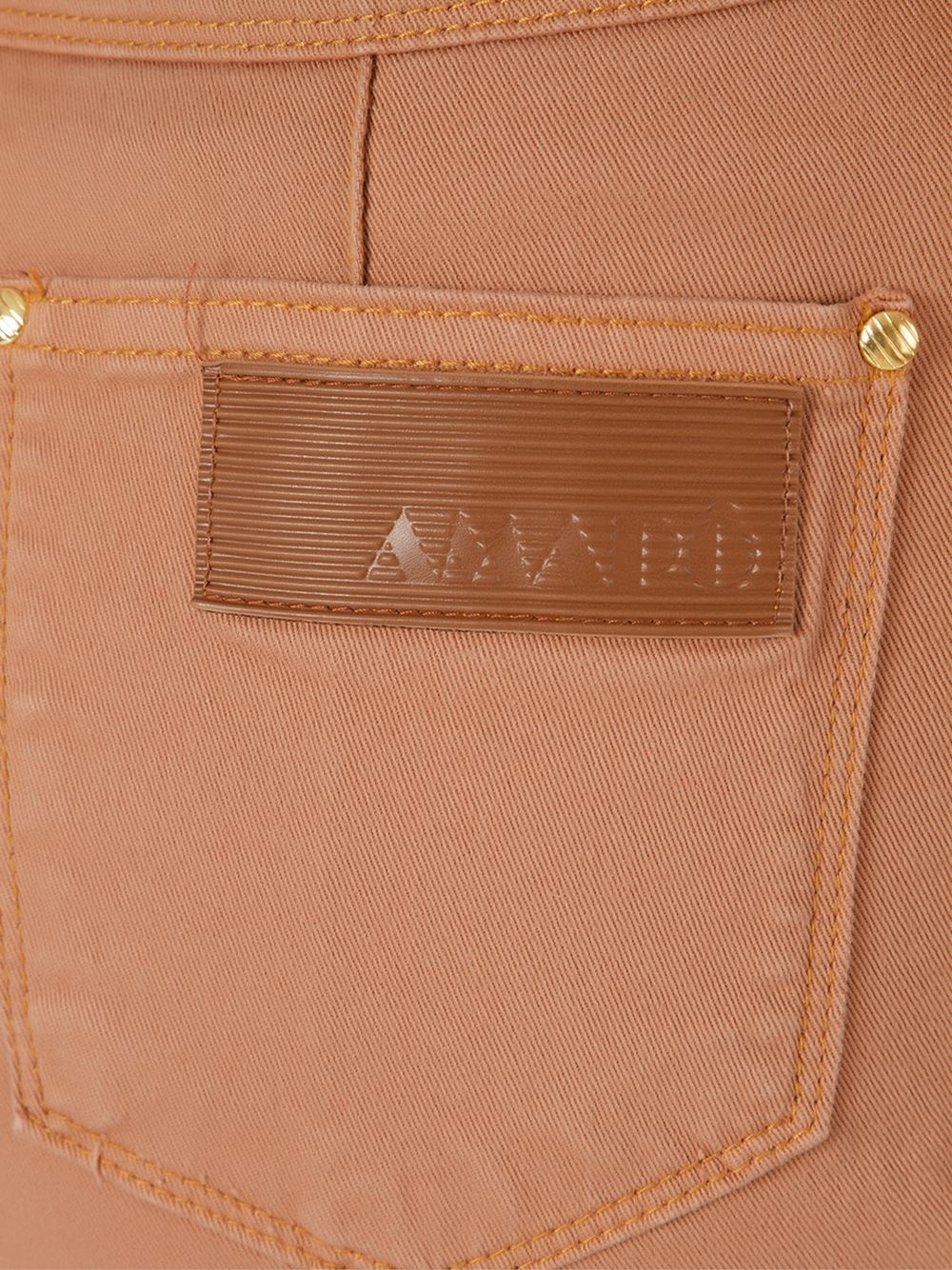 high waist flared trousers