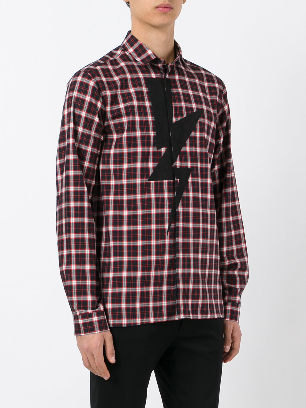 Lightning Bolt check shirt