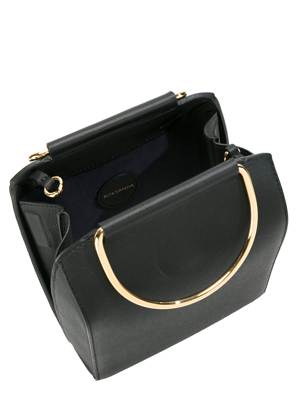 waved strap cross body bag 