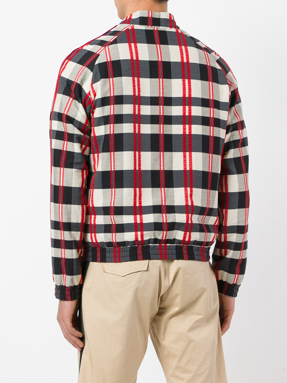 checked jacket 