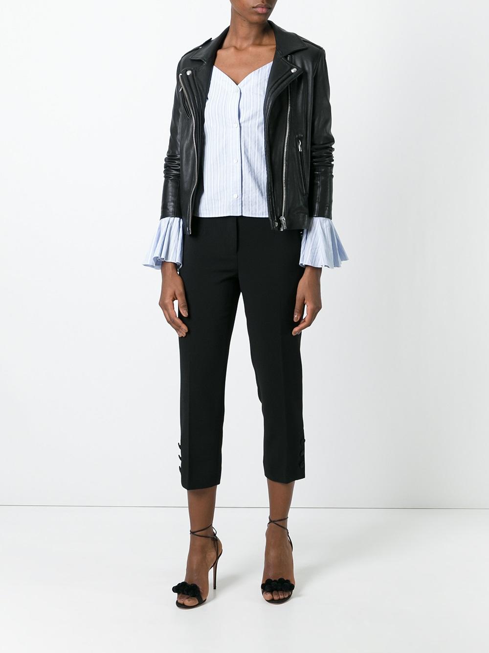 cropped trousers