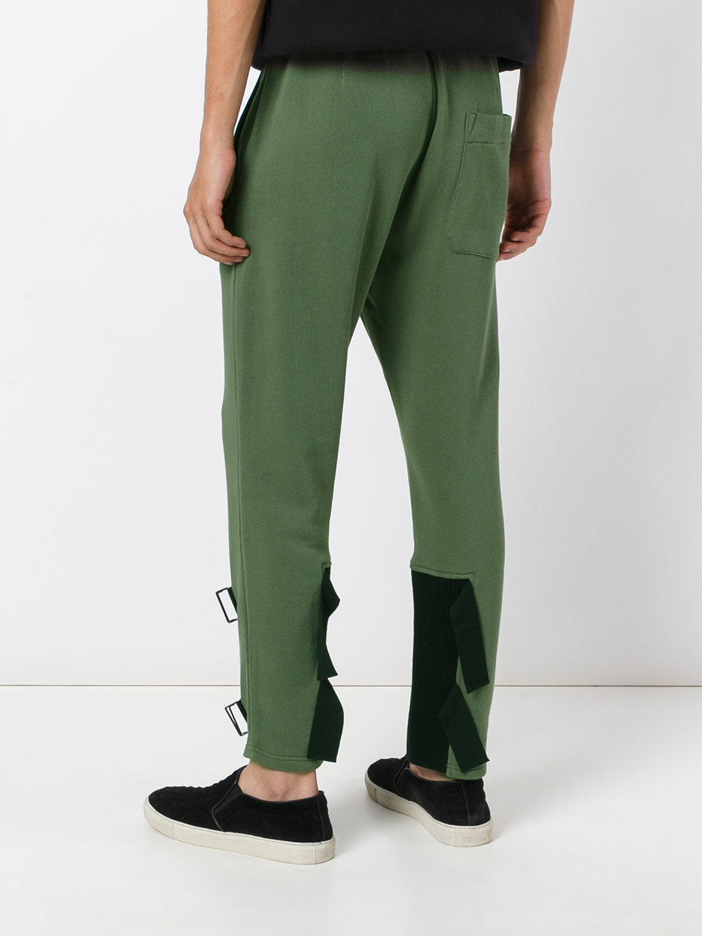 ankle strap track pants